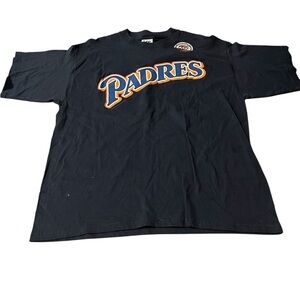 Lee Black T-Shirt with Red and White Logo